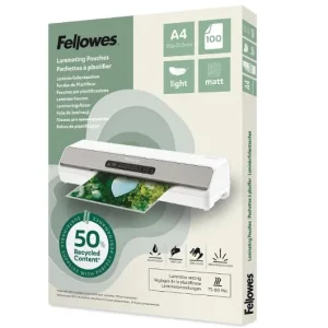 Laminat FELLOWES A4 Light Matt 100/fp