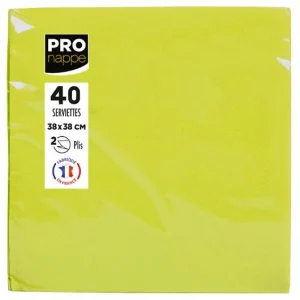 Servetter PRONAPPE 38x38cm kiwi 40/fp