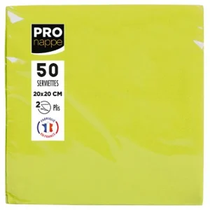 Servetter PRONAPPE 20x20cm kiwi 50/fp