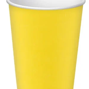 Pappersbägare PRONAPPE 20cl gul 15/fp