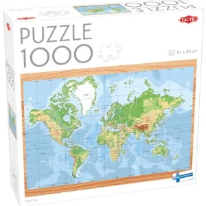 Pussel Världskarta 1000 bitar