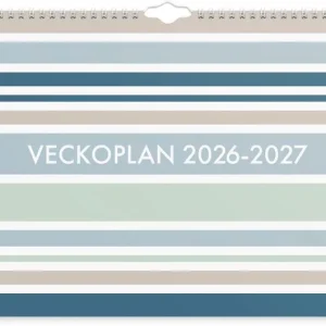 Väggkalender Veckoplan 26/27