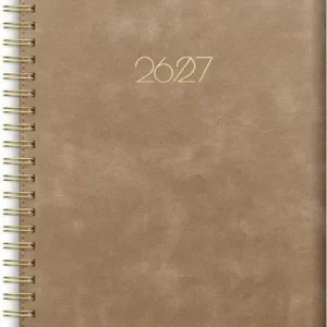 Kalender Study Twist A5 mocca 26/27