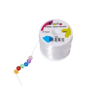 Smyckestråd elastisk 0,5mm x 50m