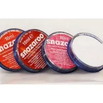 Ansiktsmålningsset röd rosa 4x18ml