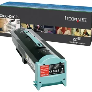 Toner LEXMARK X860H21G 35K svart