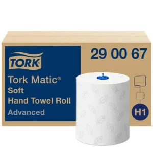 Handduk TORK Adv H1 vit 150m