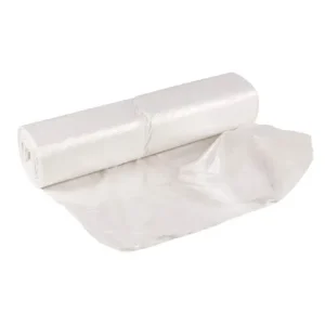 Papperskorgspåse HDPE 30L 8my vit 100/rl