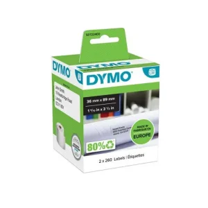 Etikett DYMO LW 89x36mm 520/fp