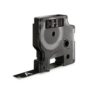 Tape DYMO D1 12mm vit på svart