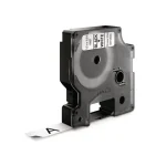 Tape DYMO D1 12mm nylon svart på vit