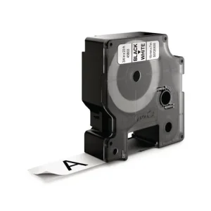 Tape DYMO D1 19mm svart på vit