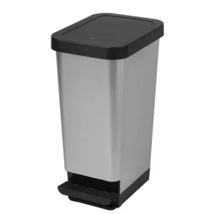 Papperskorg CEP pedal 45L svart