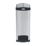 Papperskorg RUBBERMAID Slim Jim 50L stål