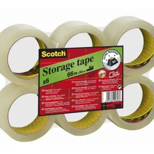 Packtejp SCOTCH PPex tjock 38mmx66m klar