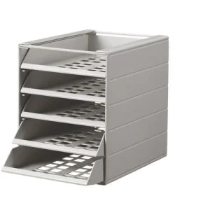Blankettbox Idealbox Basic 5-fack grå
