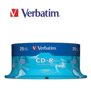 CD-R VERBATIM 700MB 25/fp