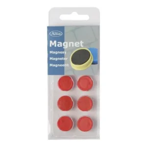 Magnetknappar ACTUAL 16mm röd 10/fp