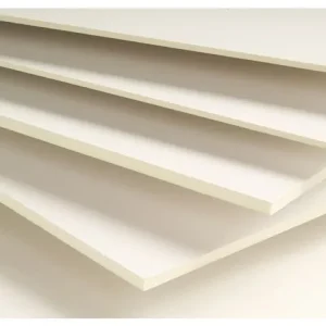 Kapaplattor 5mm 35x50cm vit/vit