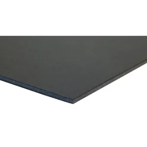 Kapaplattor 5mm 70x100cm svart/svart