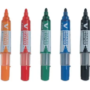 Whiteboardpenna PILOT V Board rund svart
