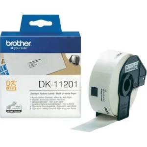 Etikett BROTHER DK11201 29x90mm 400/fp