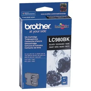 Bläckpatron BROTHER LC980BK svart
