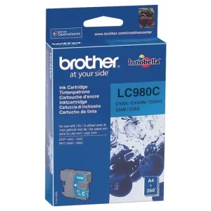 Bläckpatron BROTHER LC980C cyan