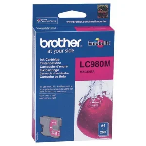 Bläckpatron BROTHER LC980M magenta