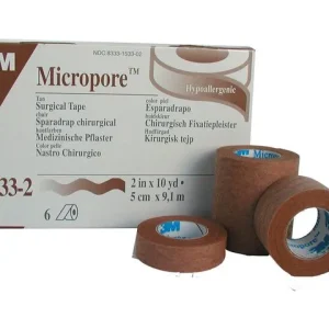 Micropore Beige 2,5cm x 9,1m 12/fp