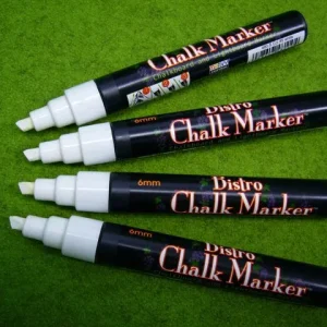Märkpenna MARVY Chalk Marker vit 4/fp