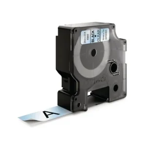 Tape DYMO D1 19mm svart på klar