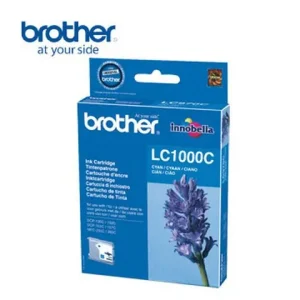 Bläckpatron BROTHER LC1000C cyan