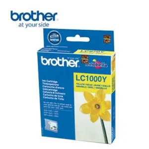 Bläckpatron BROTHER LC1000Y gul
