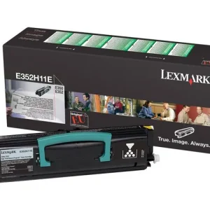 Toner LEXMARK E352H11E 9K svart