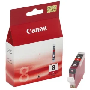 Bläckpatron CANON CLI-8R röd