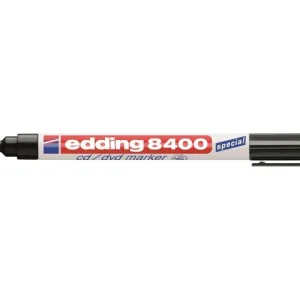 Märkpenna EDDING 8400 CD/DVD svart