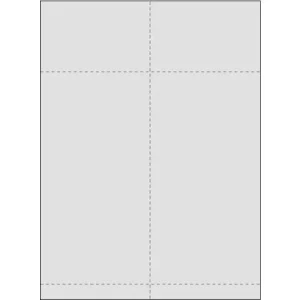Transportetikett laser 105x297mm 500/fp