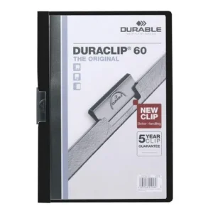 Klämmapp Duraclip 2209 A4 6mm svart
