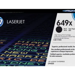 Toner HP CE260X 649X 17K svart