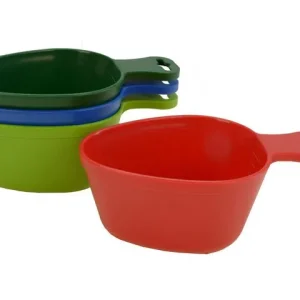 Kåsa / kopp i hård plast,sorterade färg.