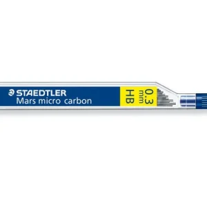 Reservstift STAEDTLER 0,3mm HB 12/fp