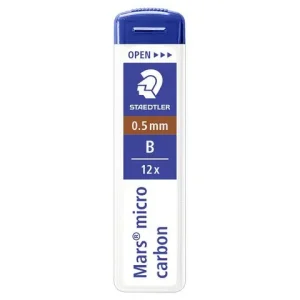 Reservstift STAEDTLER 0,5mm B 12/fp