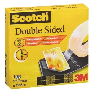 Dubbelhäftande tejp SCOTCH 22,8mx12,7mm