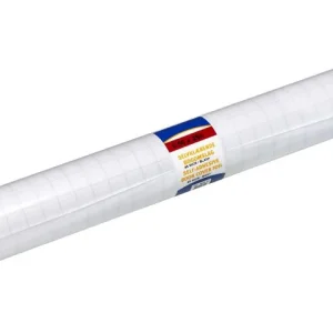 Bokplast självhäft. 80my 50cmx25m blank