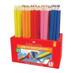 Färgpenna FABER Triangular 12x10 färger