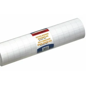Bokplast självhäft. 80my 30cmx25m blank