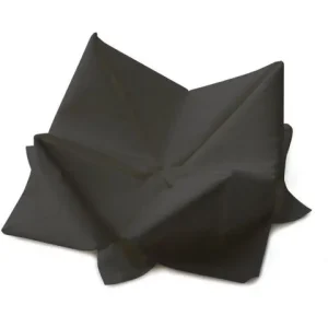 Servett 3-lags 33x33cm svart 125/fp