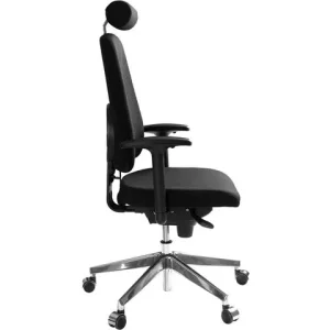 Kontorsstol LD6340Deluxe u svankst svart