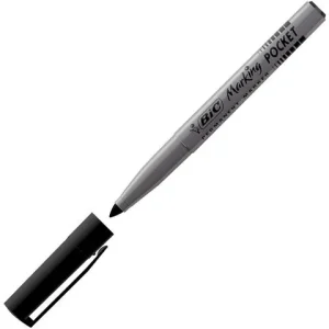 Märkpenna BIC 1445 pocket svart